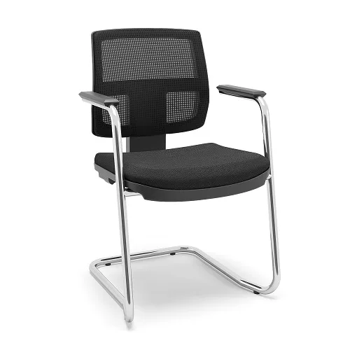 CadeiraProlaboreBrisaFixaCromadaPreta500x500
