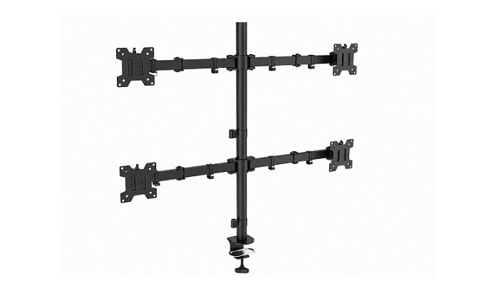 suporte-para-monitor-economico-articulado-4-telas-ergonomico-vesa-ajuste-altura-360-graus-2