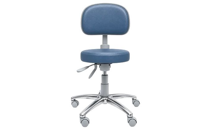 mocho-odontologico-ergonomico-prolabore-postural-com-base-aluminio-rodizios-azul-cinza-frente