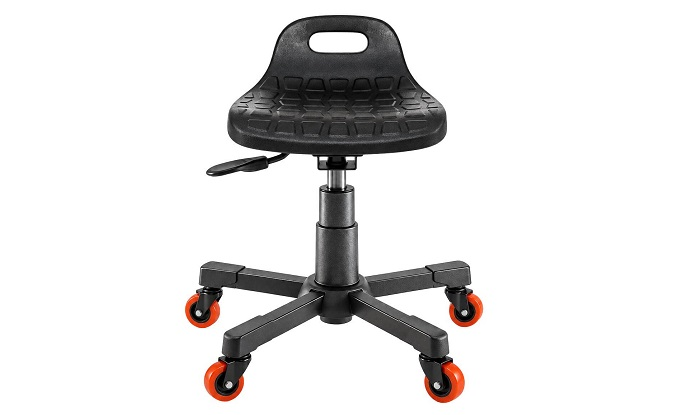 mocho-para-mecanico-industrial-baixo-prolabore-assento-pu-preto-e-rodizio-industrial-reforcado-laranja